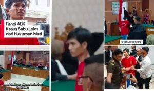 FR Kasus Penyelundupan S4bu 1,9 Ton Lolos dari Hukuman Mati